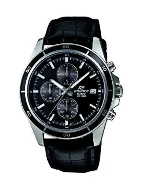 Casio Edifice Chronograph Black Dial Men's Watch - EFR-526L-1AVUDF (EX096)