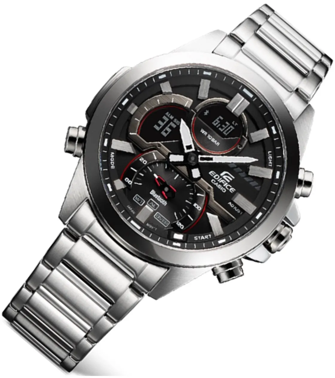 Casio Edifice ECB-30D-1A Digital Analog Bluetooth Smart Watch For Men