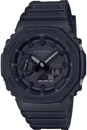 Casio G-shock GA-2100-1A1 Digital Analog Rubber Strap Watch For Men