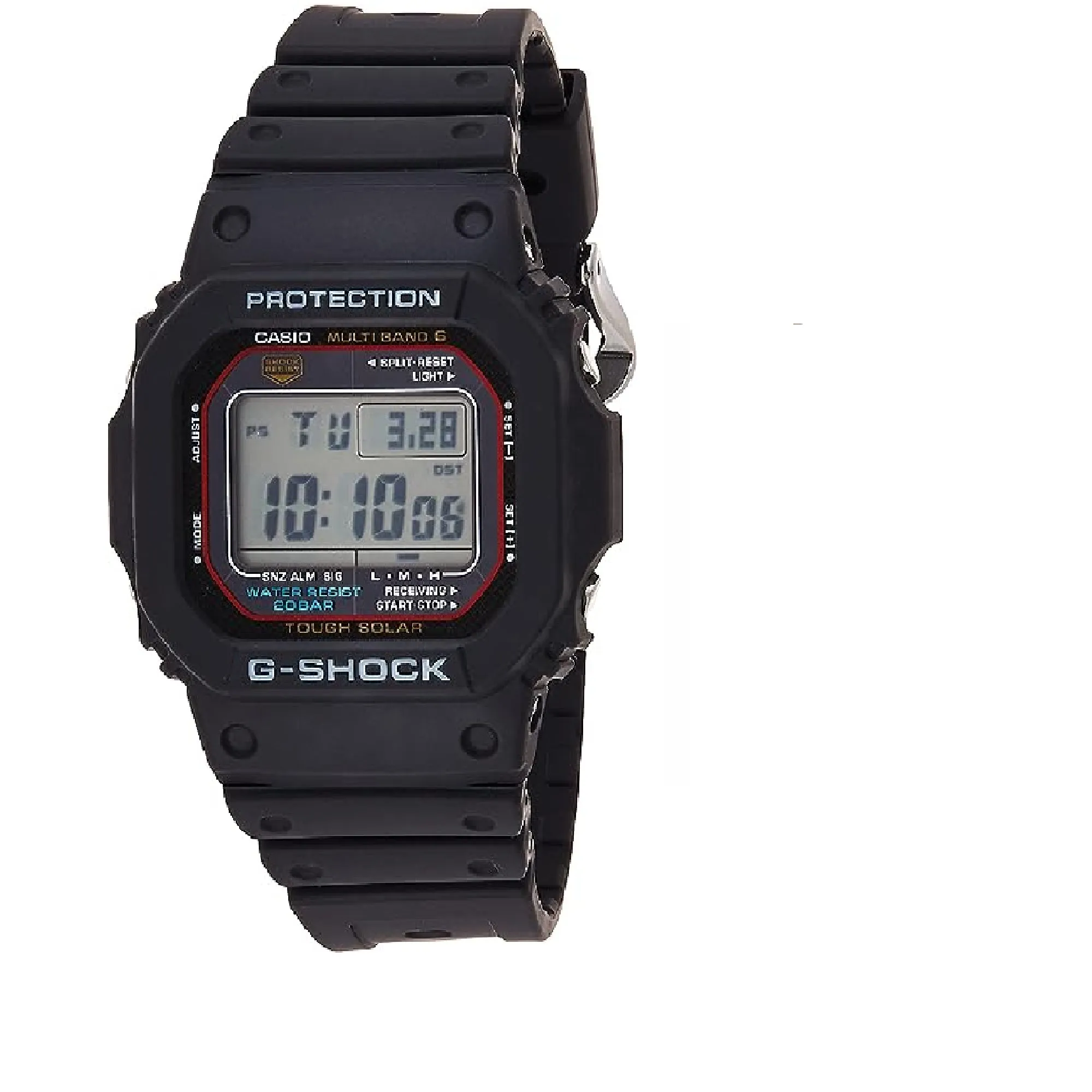 CASIO GWM5610-1BWC digital 5600 SERIES Men's Solar Black Resin Sport Watch