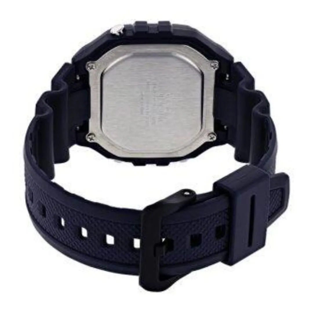 Casio Illuminator Blue Digital Watch W-218H-2AVDF