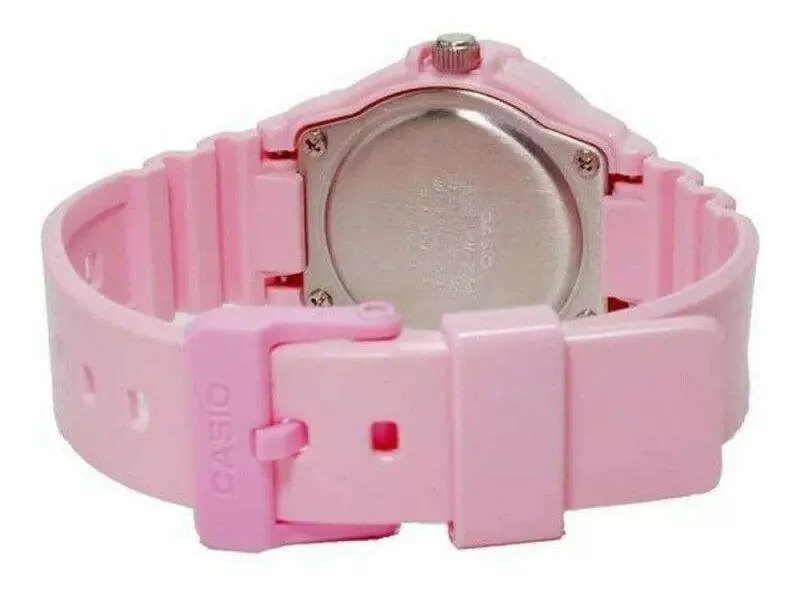 Casio LRW-200H-4E4VDF Pink Resin Strap Watch for Women