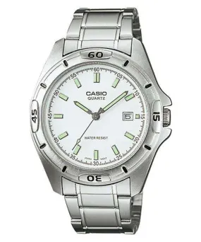 Casio MTP-1244D-7ADF Silver Stainless Steel Strap Watch for Men