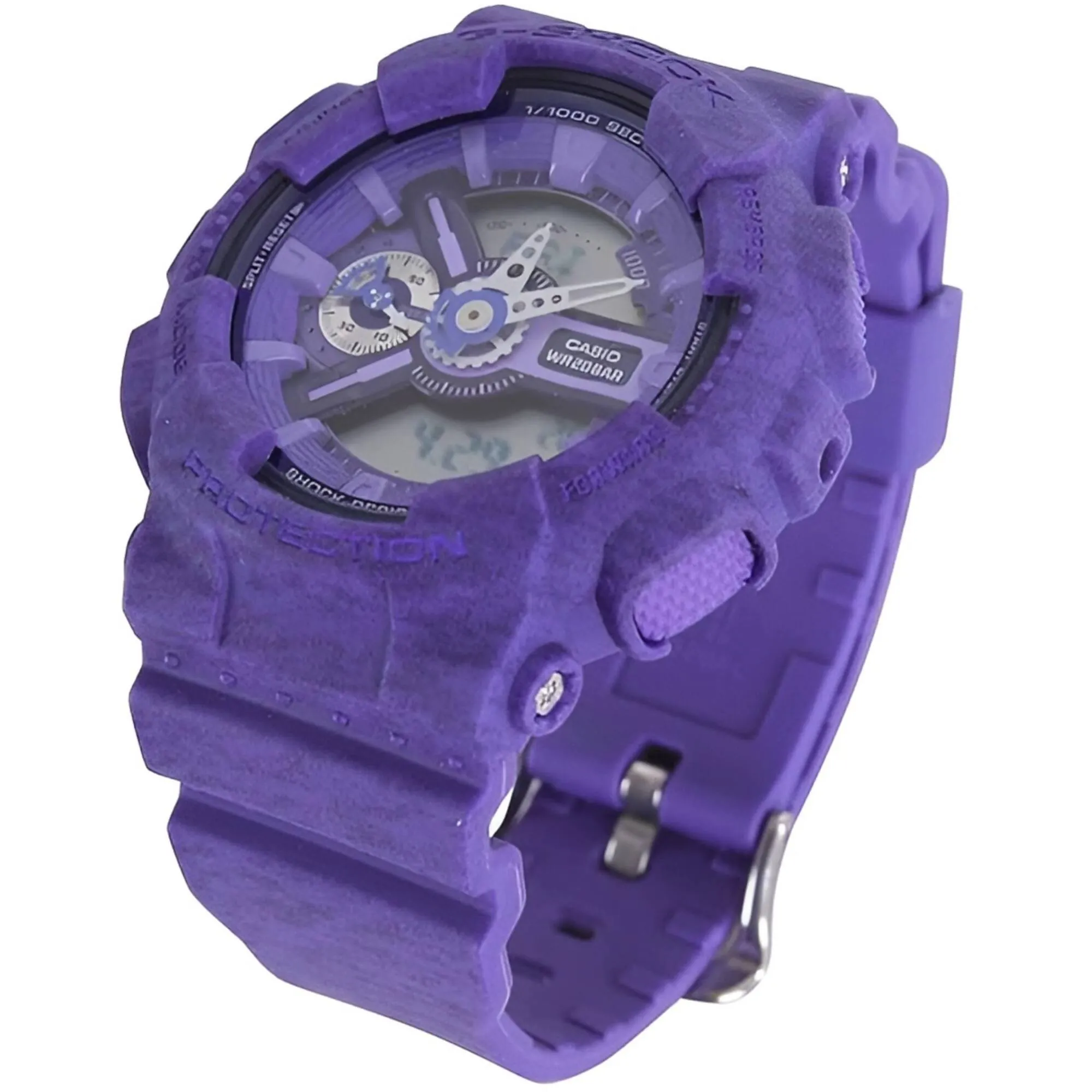 Casio Women's Watch - G-Shock Purple Resin Strap Analog-Digital Dial | GMAS110HT-6A