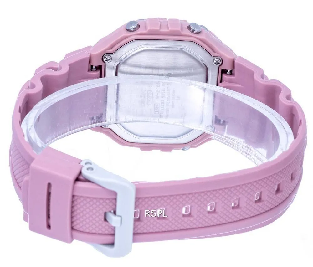 Casio Youth Digital Resin Quartz W-218HC-4A W218HC-4 Womens Watch