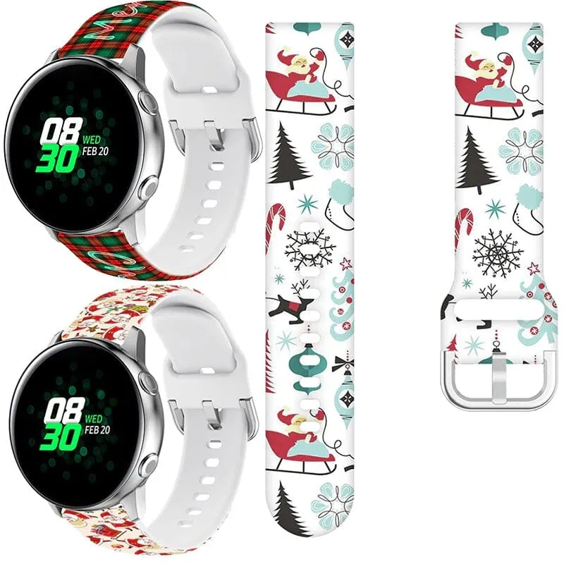 Christmas Watch Straps compatible with the Xiaomi Amazfit T-Rex & T-Rex Pro