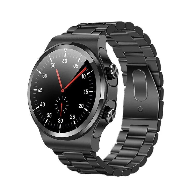 Classic Waterproof Built-in Earphone Smartwatch