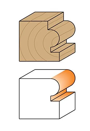 CMT 1/4-Inch Corner Beading Router Bit