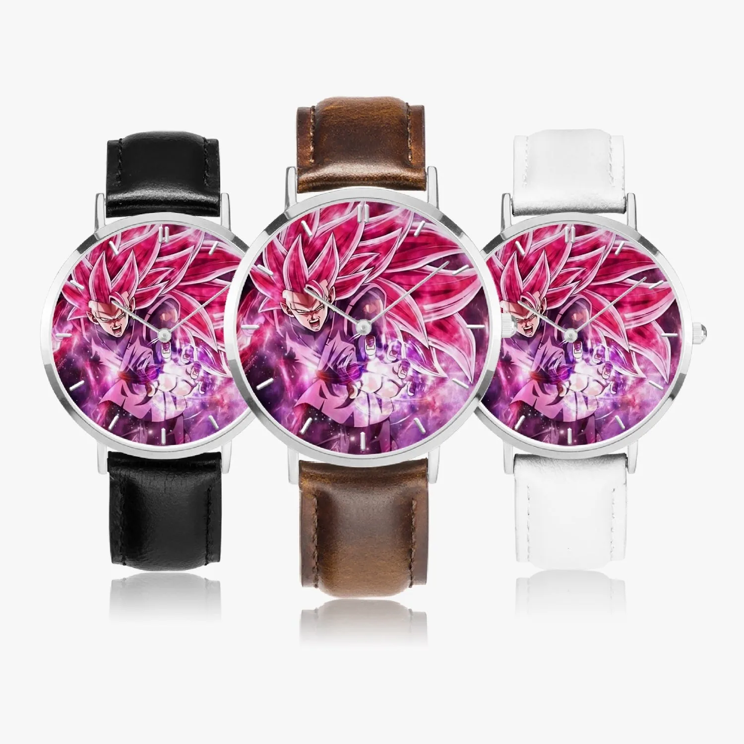 DBZ-Store Epic Black Goku Rose 3 Ultra Instinct Watch