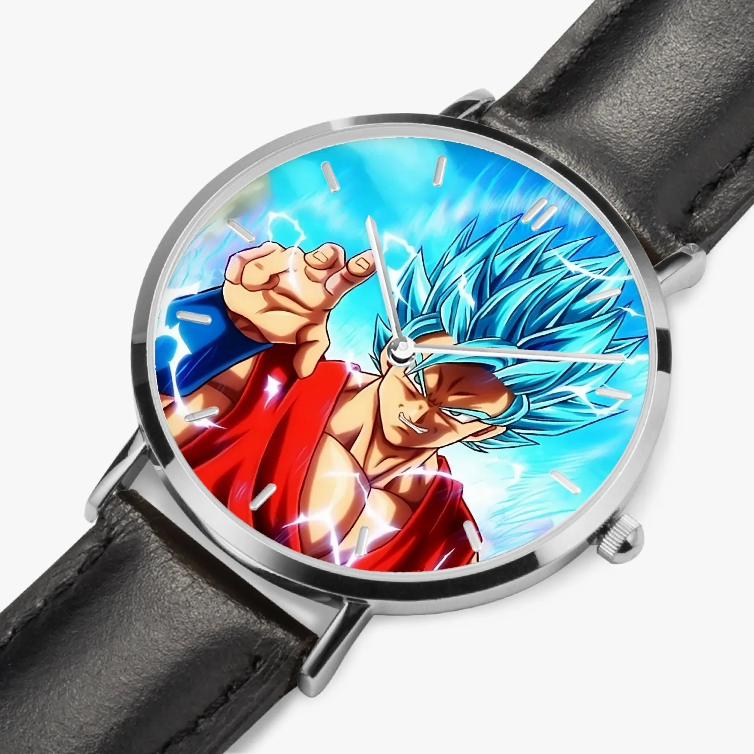 DBZ-Store Super Goku Blue Lightning SSGSS Design Watch