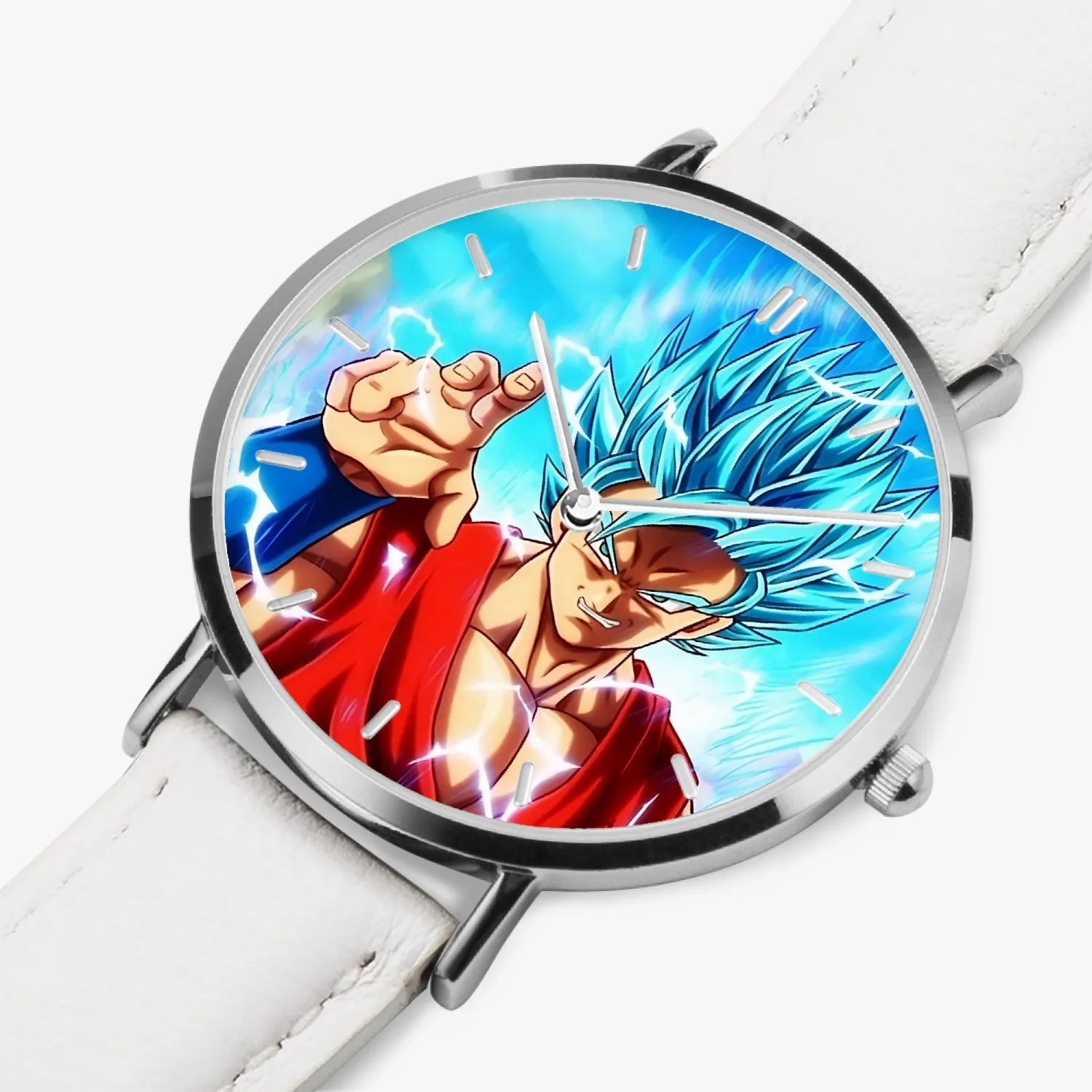 DBZ-Store Super Goku Blue Lightning SSGSS Design Watch