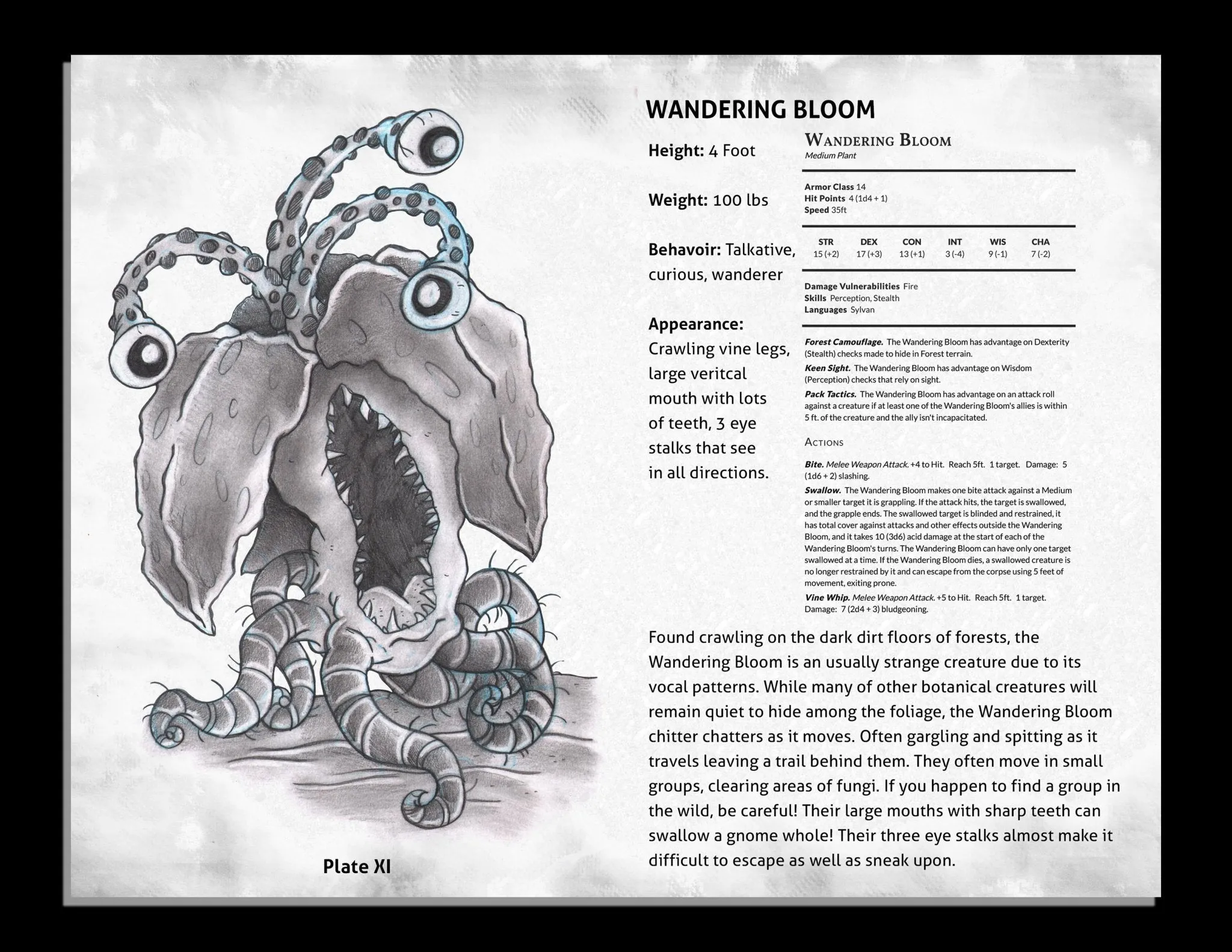 Deadly Garden: Plant Monsters for 5E   PDF