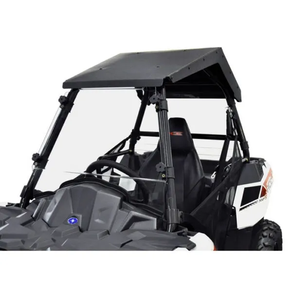 Direction 2 Windshield with Roof - Scratch Resistant Fits Polaris