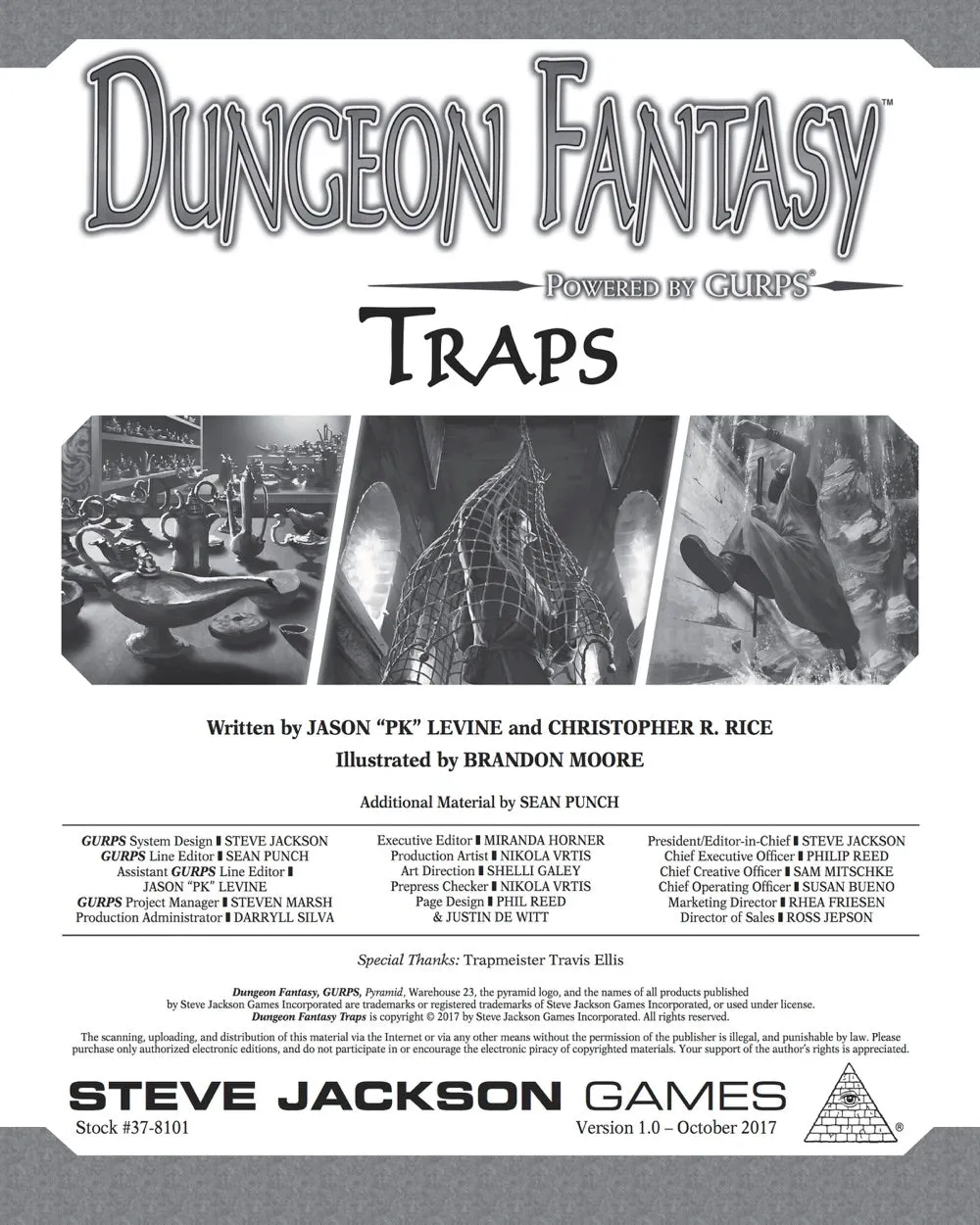 Dungeon Fantasy Traps