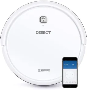 Ecovacs DEEBOT N79W SelfCharging Robotic Vacuum White- Refurbished