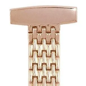 Engraved Nurse Fob Watch Rose Gold Slim Ravel R1101.42