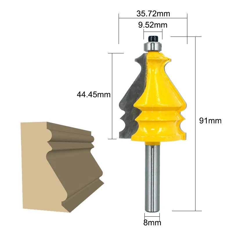 Engraving machine router milling cutter set