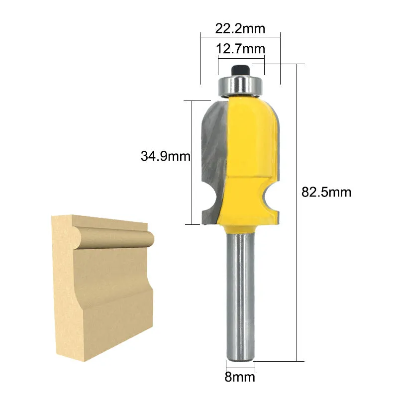 Engraving machine router milling cutter set