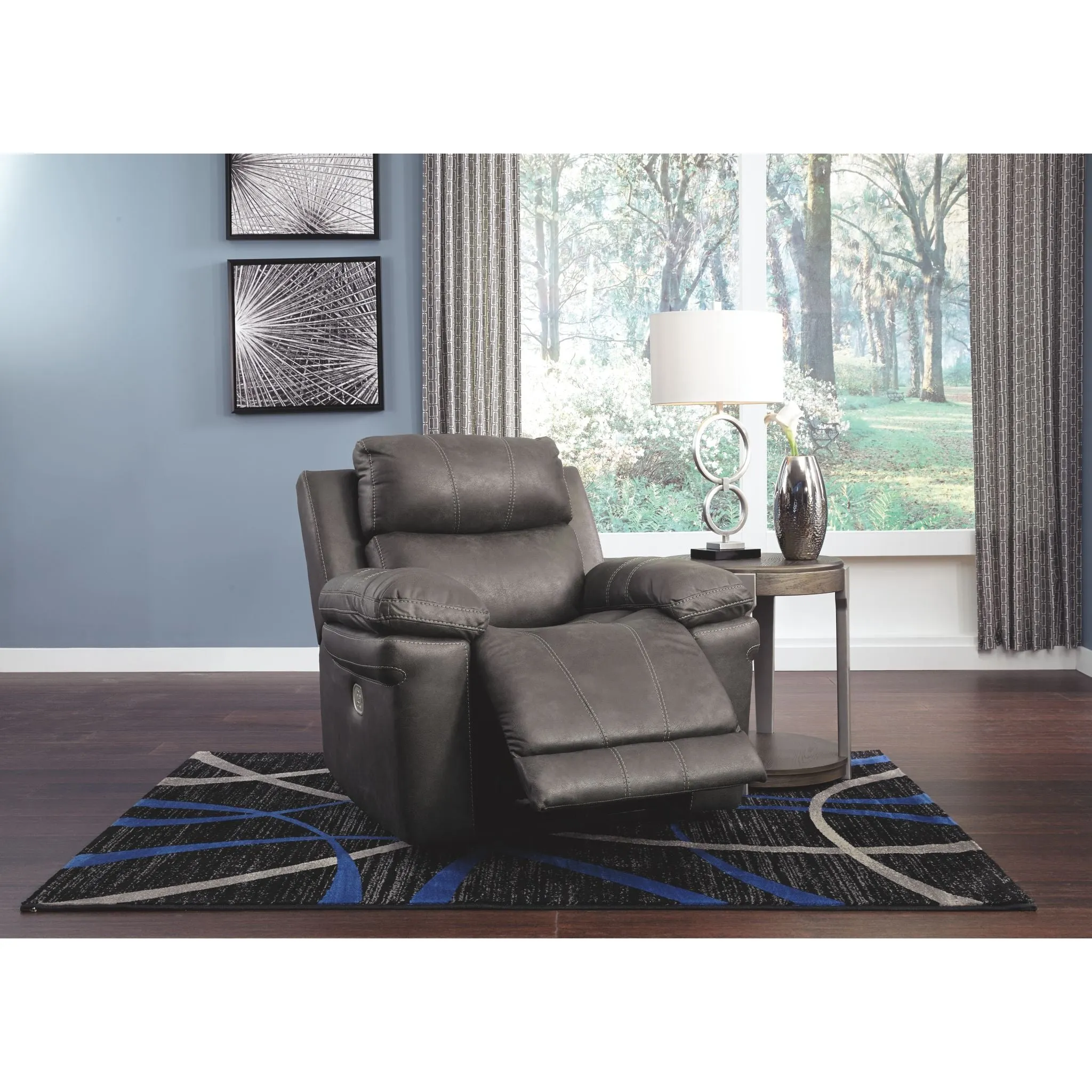 Erlangen Power Recliner with Adjustable Headrest