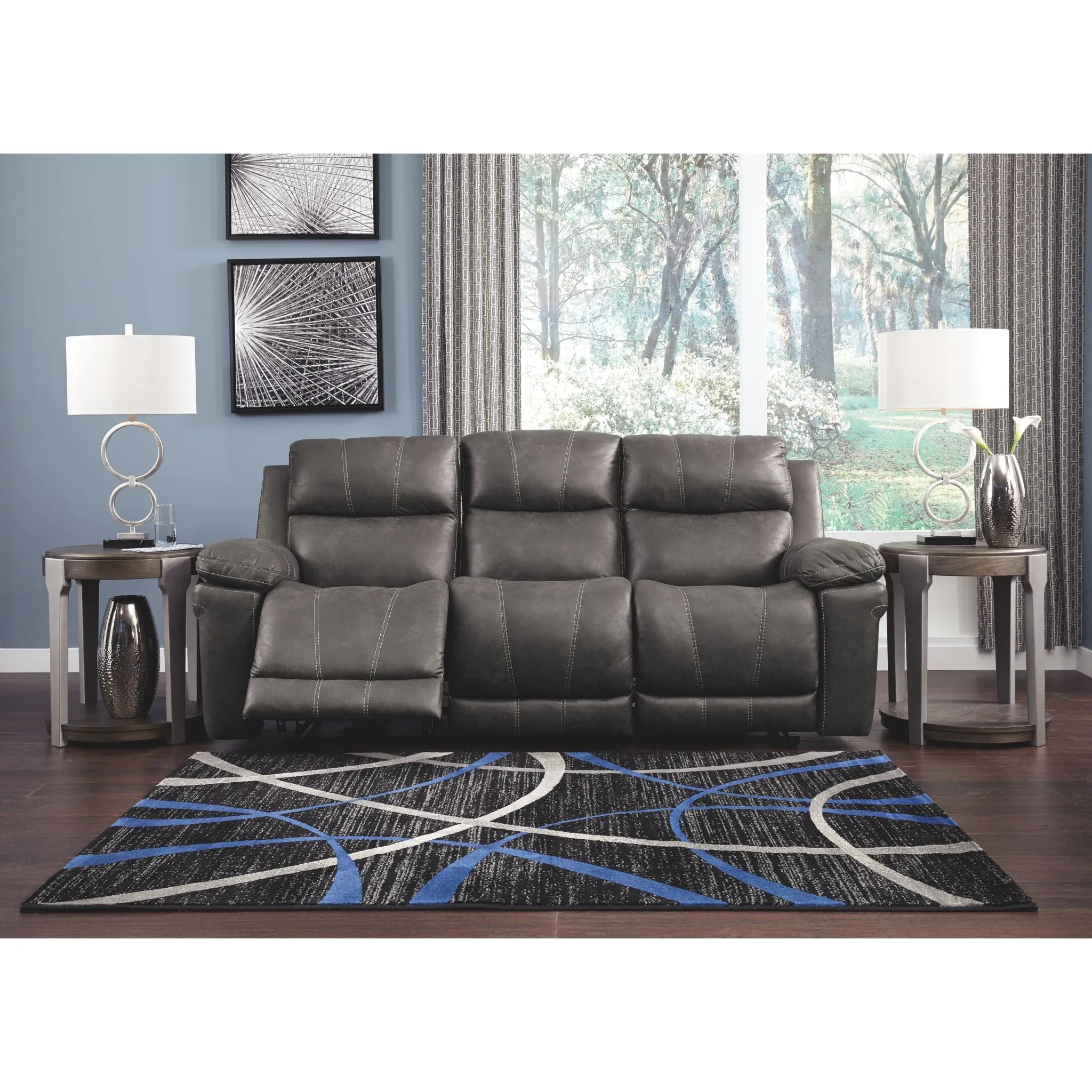 Erlangen Power Reclining Sofa with Adjustable Headrest