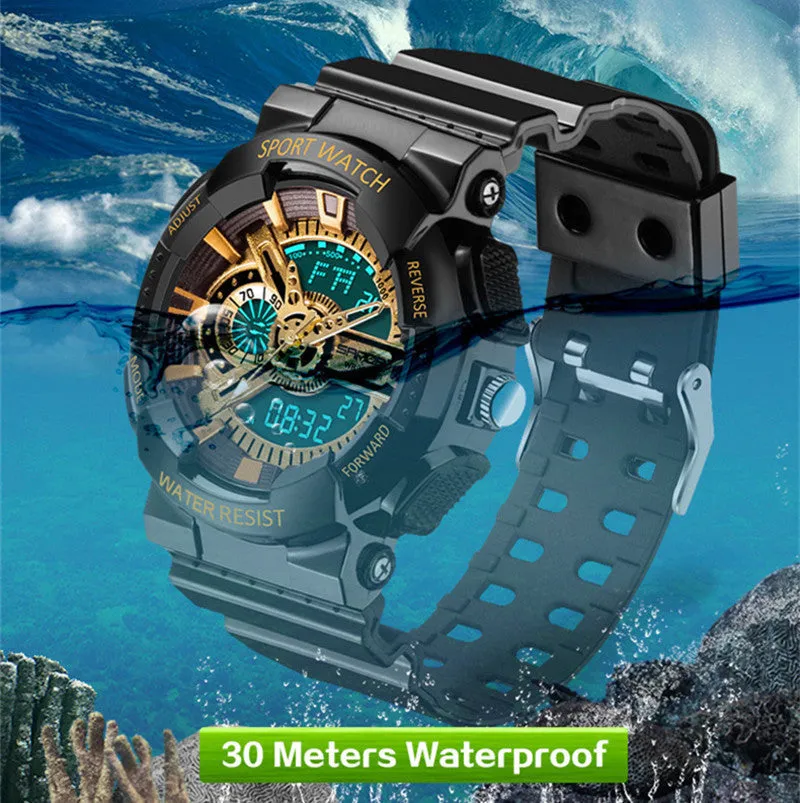 Fashion men watch waterproof sport military G style S Shock watches men's luxury brand