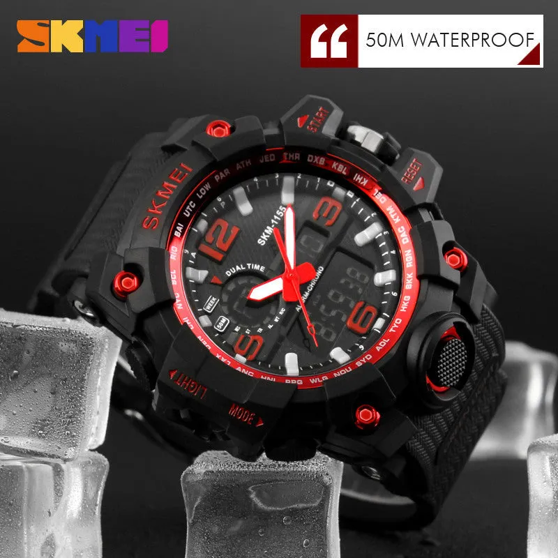 Fashion Sport Super Cool Men's Quartz Digital Watch Men Sports Watches