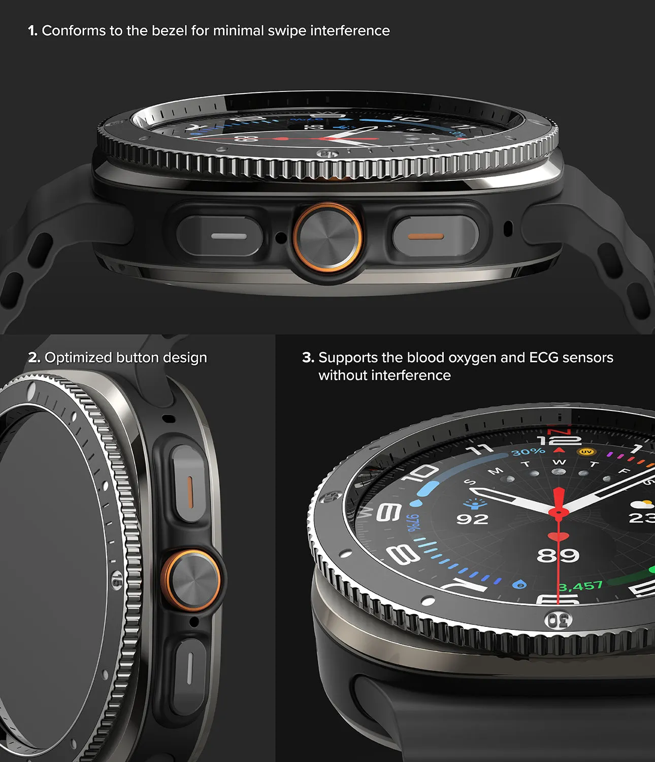 Galaxy Watch Ultra | Bezel Styling Premium & Glass