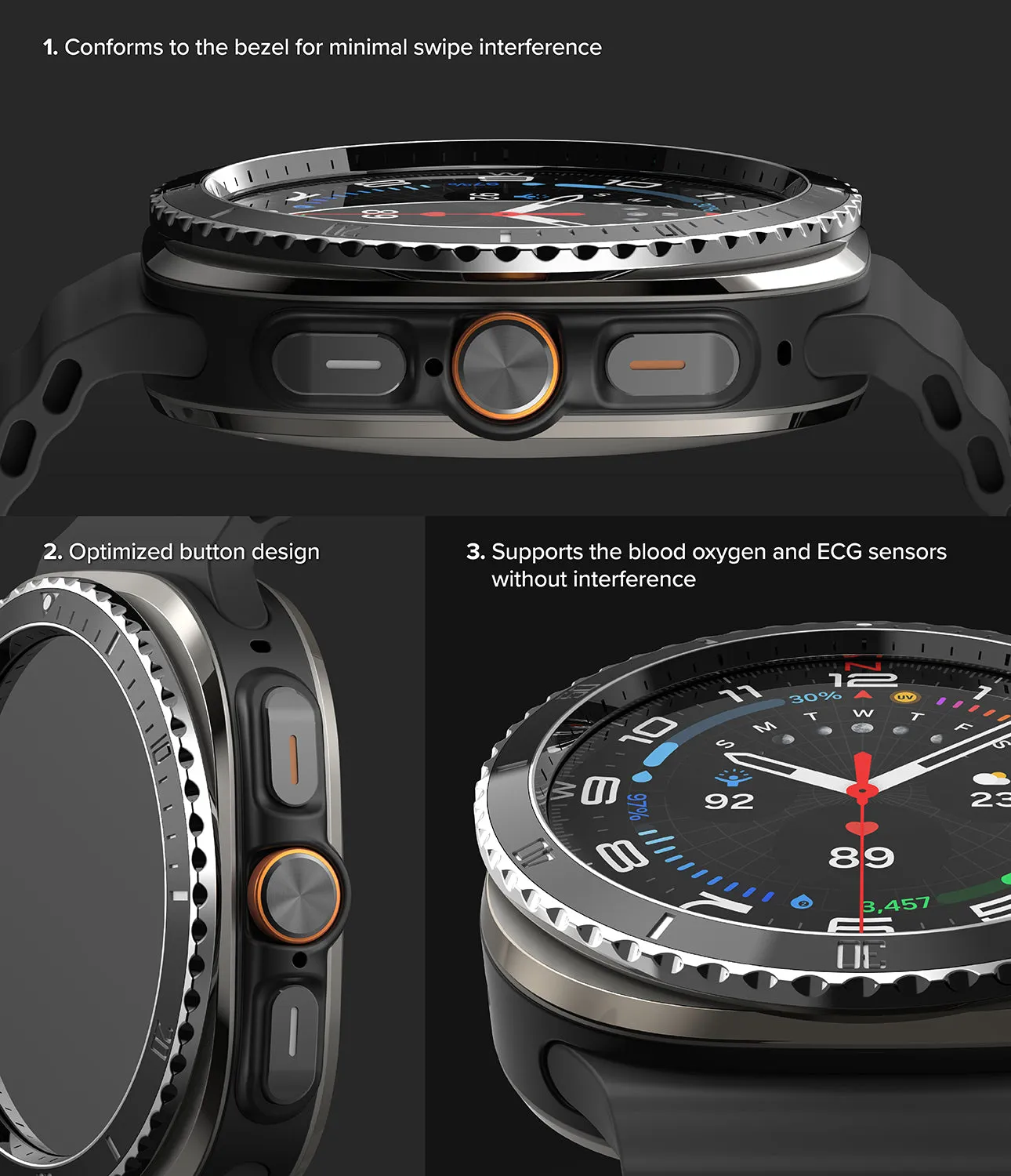 Galaxy Watch Ultra | Bezel Styling Premium & Glass