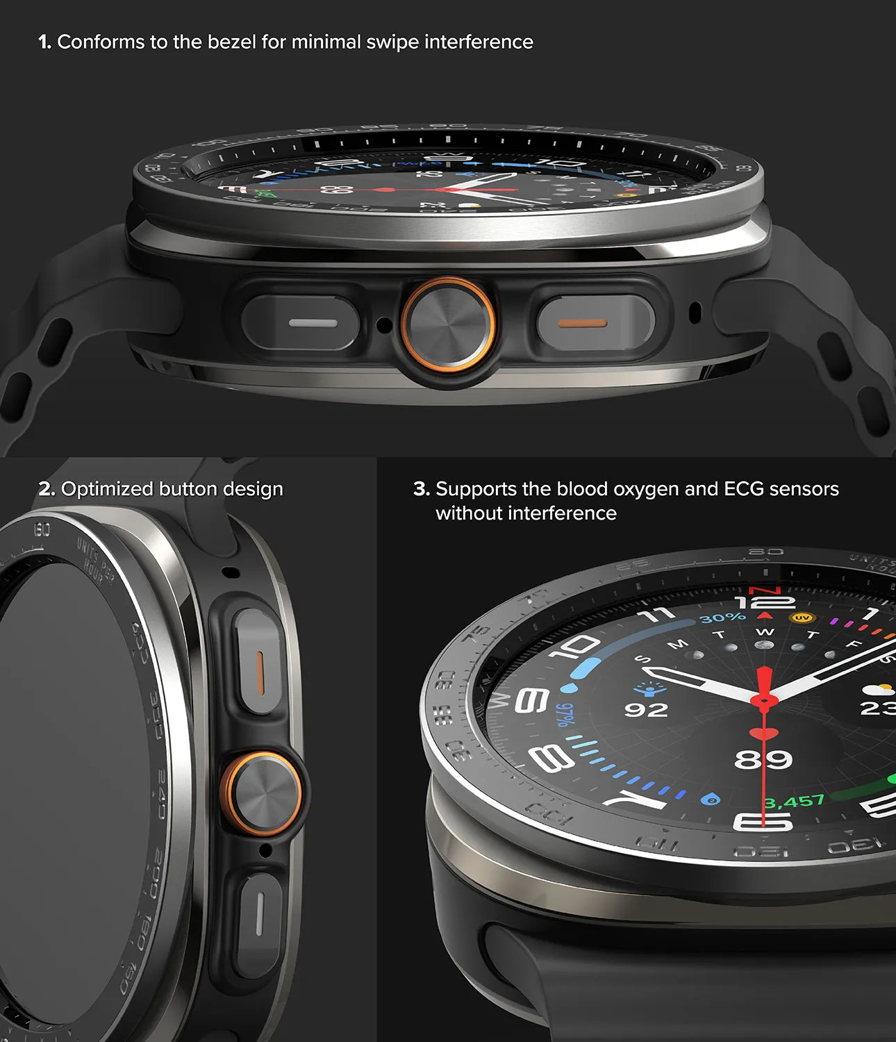 Galaxy Watch Ultra | Bezel Styling Premium & Glass