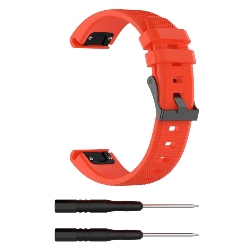 Garmin D2 Mach 1 silicone sports bracelet with 22mm quick release ( 170-220 mm) - Orange