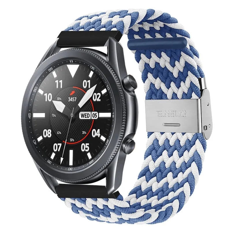 Garmin Fenix 6x Nylon Braided Loop Watch Straps