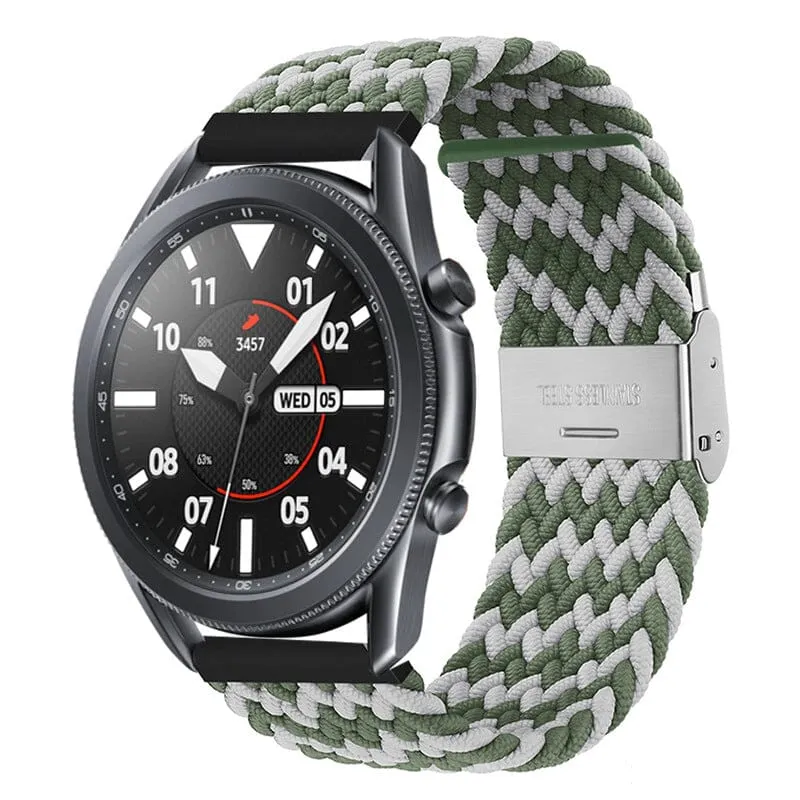 Garmin Fenix 6x Nylon Braided Loop Watch Straps