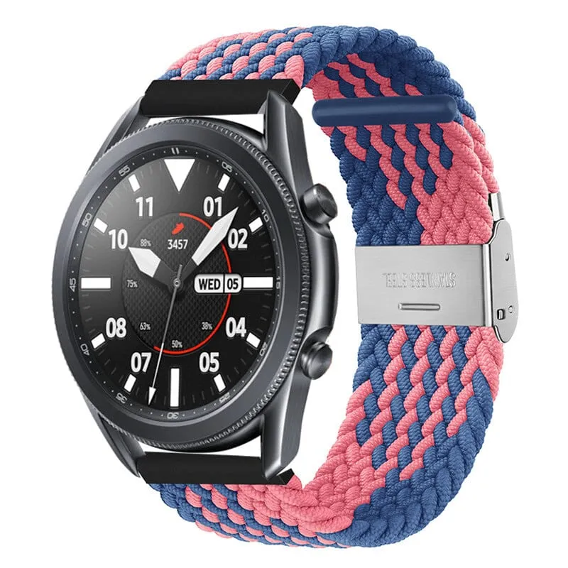 Garmin Fenix 6x Nylon Braided Loop Watch Straps