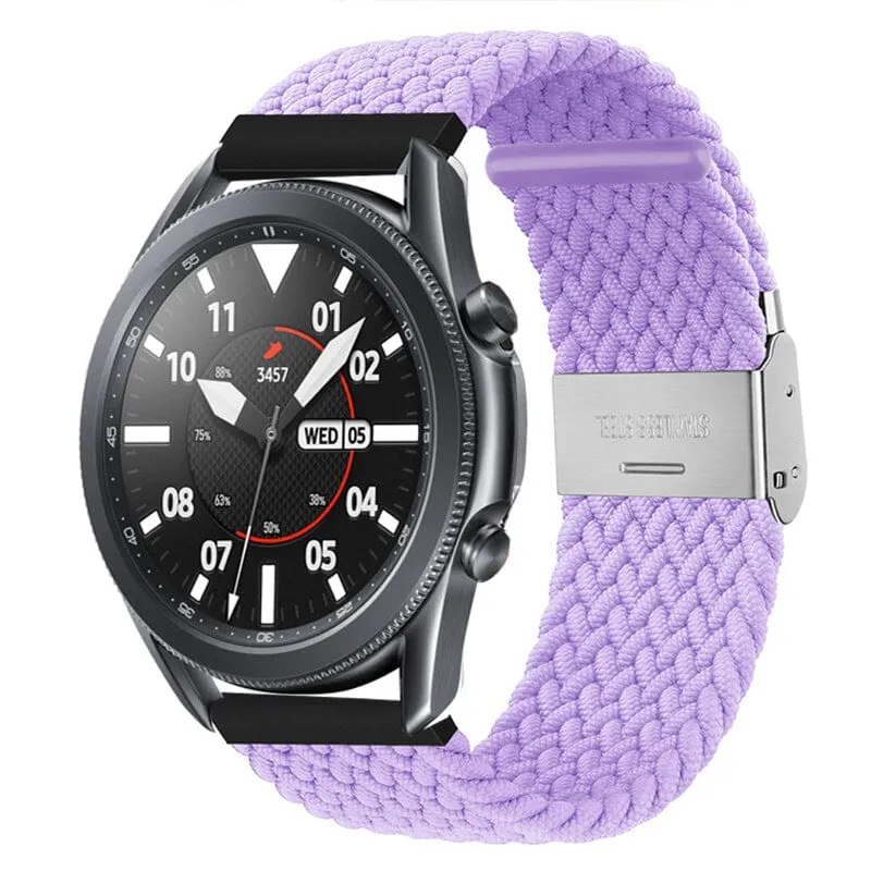 Garmin Fenix 6x Nylon Braided Loop Watch Straps