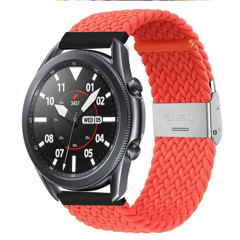 Garmin Fenix 6x Nylon Braided Loop Watch Straps