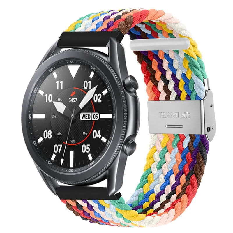 Garmin Fenix 6x Nylon Braided Loop Watch Straps