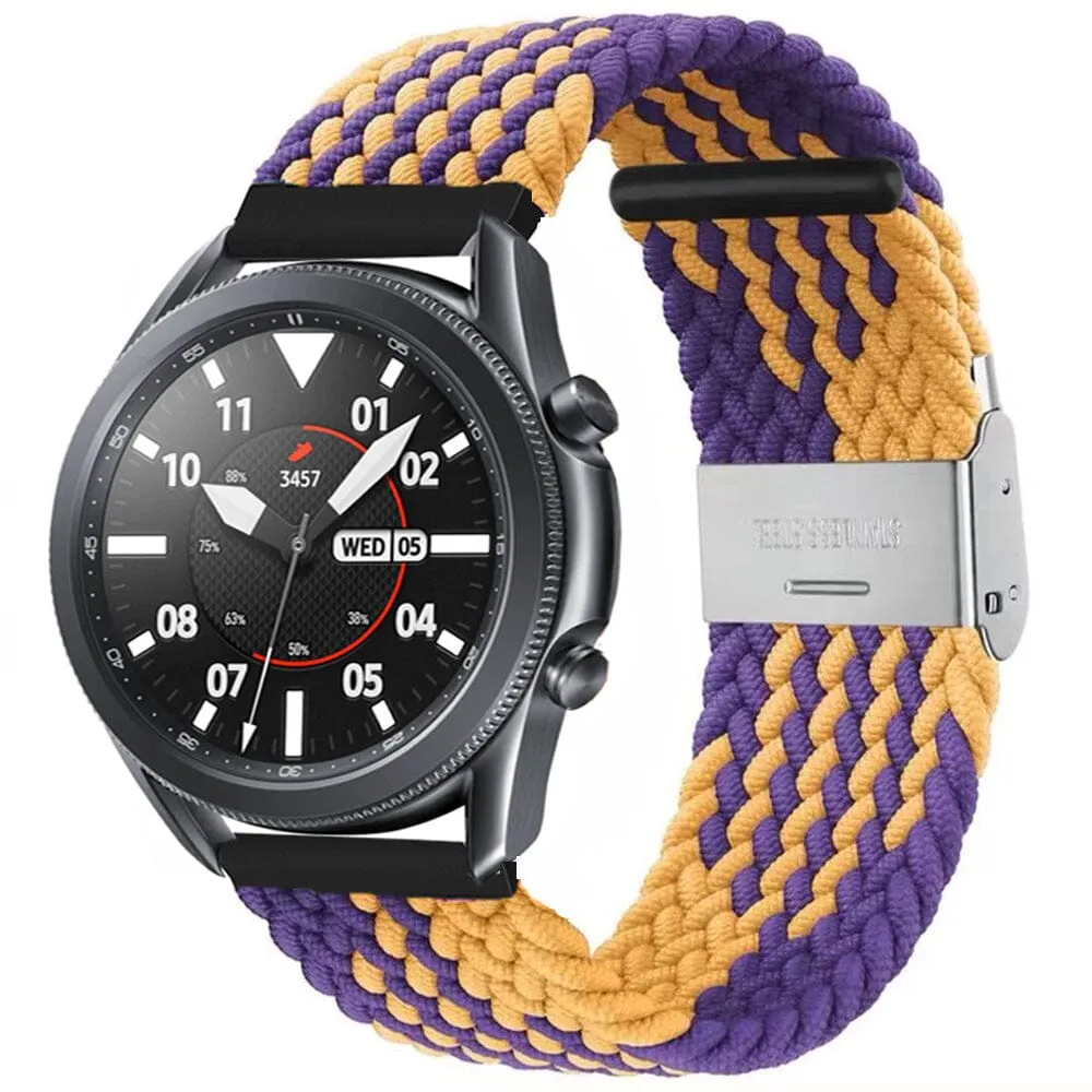 Garmin Fenix 6x Nylon Braided Loop Watch Straps