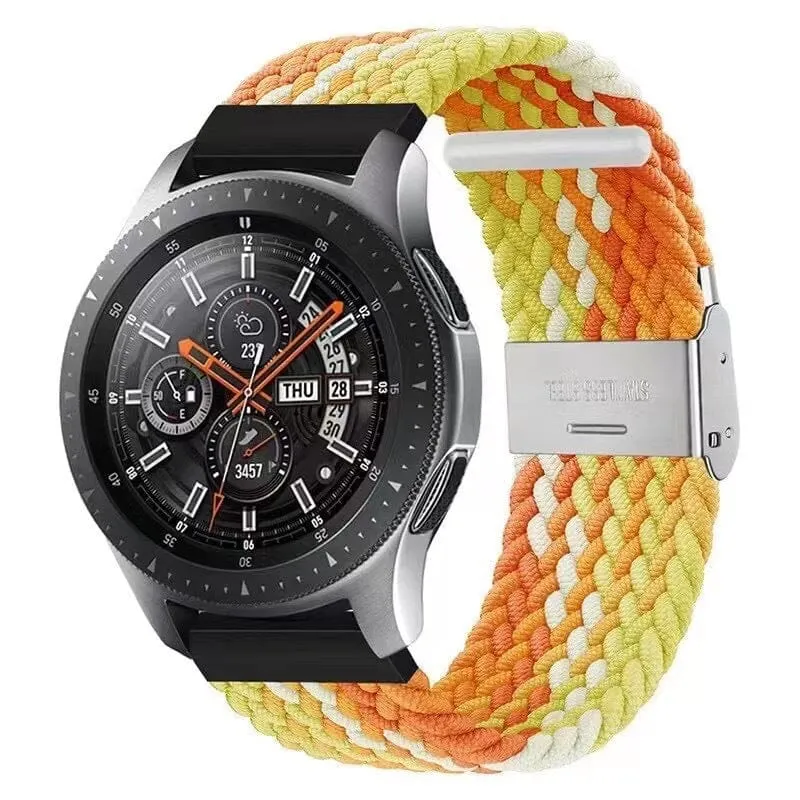 Garmin Fenix 6x Nylon Braided Loop Watch Straps