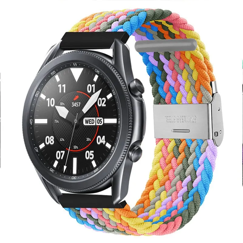 Garmin Fenix 6x Nylon Braided Loop Watch Straps