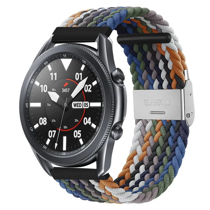 Garmin Fenix 6x Nylon Braided Loop Watch Straps