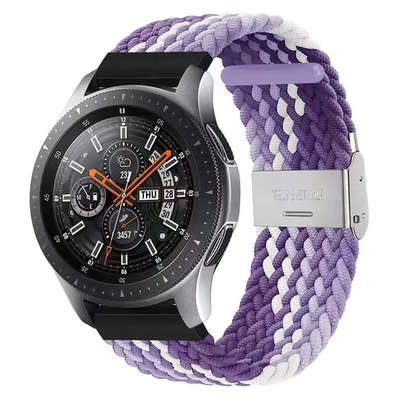 Garmin Fenix 6x Nylon Braided Loop Watch Straps