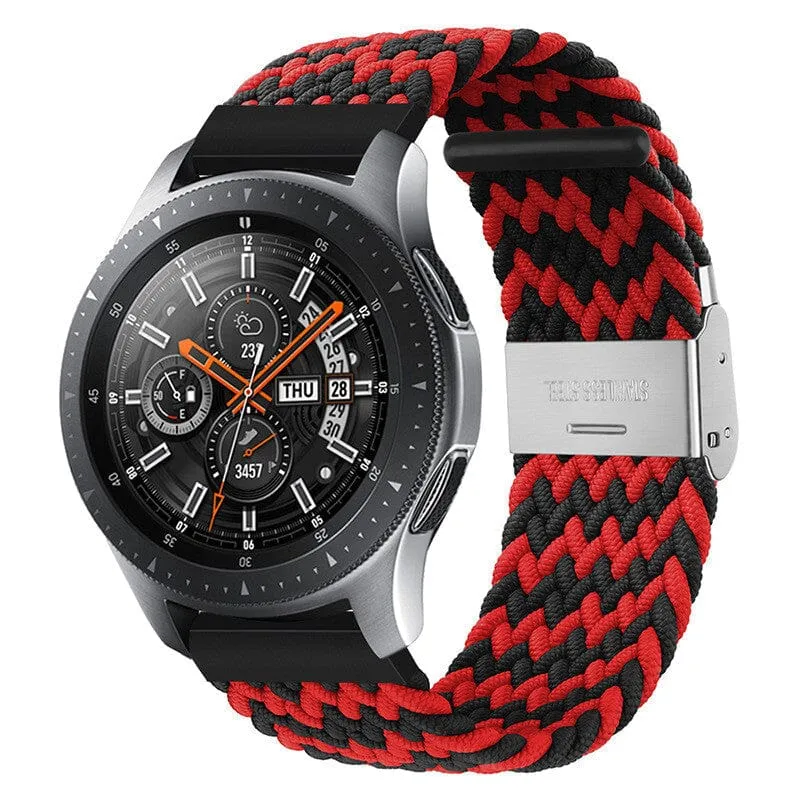 Garmin Fenix 6x Nylon Braided Loop Watch Straps