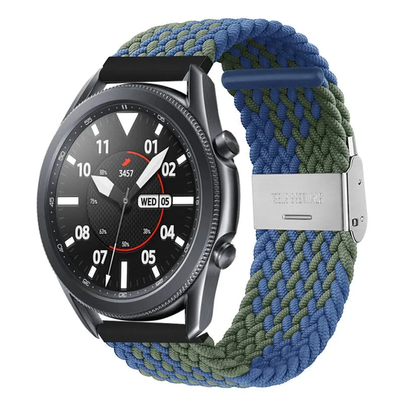 Garmin Fenix 6x Nylon Braided Loop Watch Straps