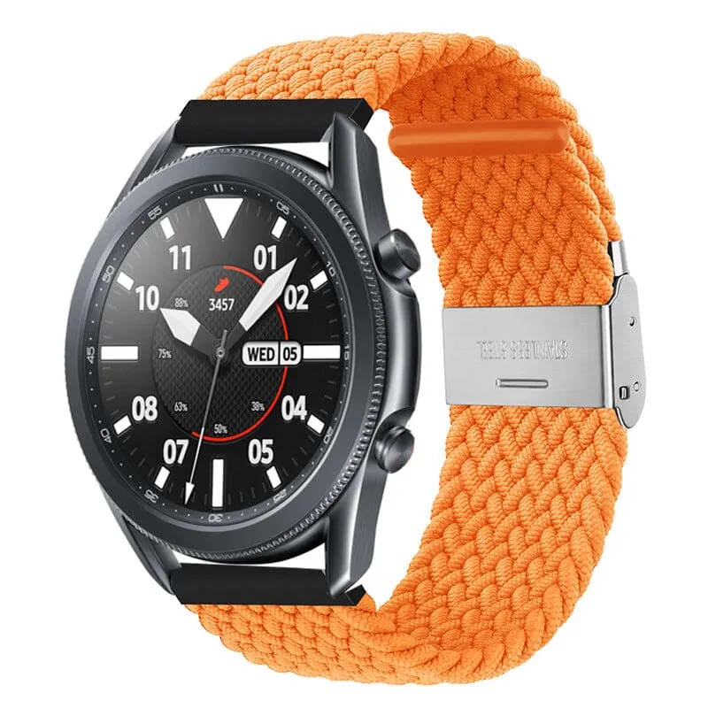 Garmin Fenix 6x Nylon Braided Loop Watch Straps