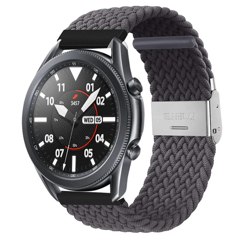 Garmin Fenix 6x Nylon Braided Loop Watch Straps