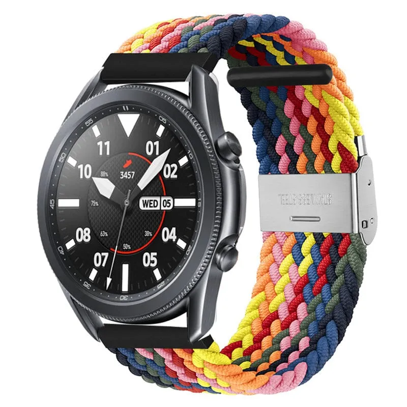 Garmin Fenix 6x Nylon Braided Loop Watch Straps