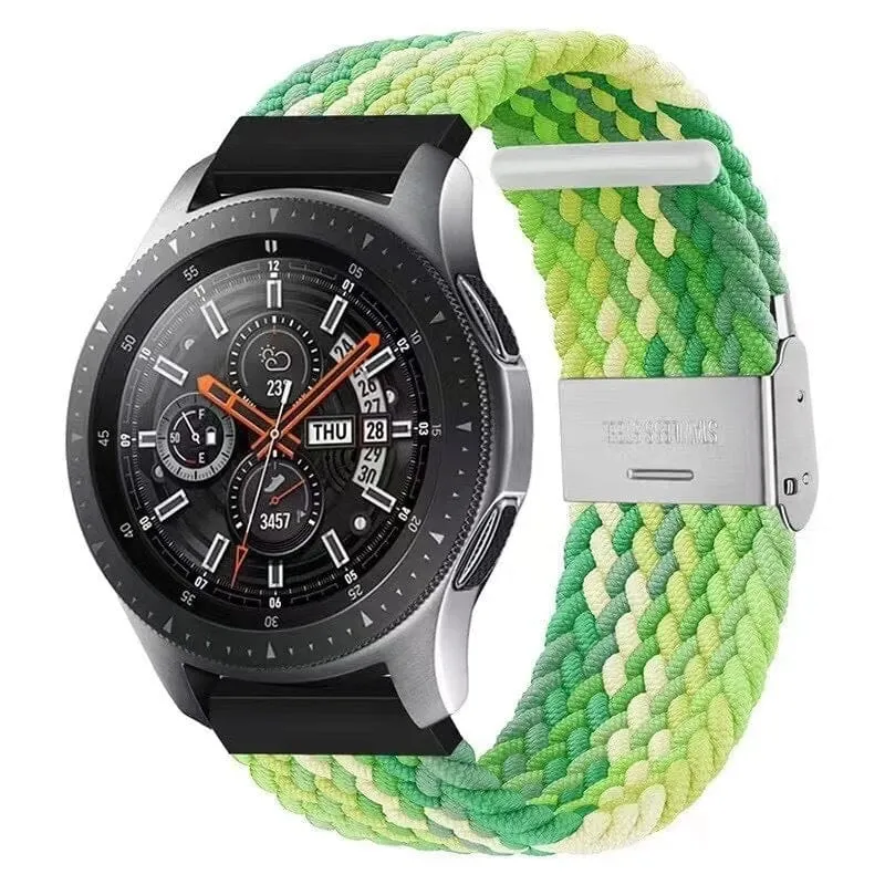 Garmin Fenix 6x Nylon Braided Loop Watch Straps