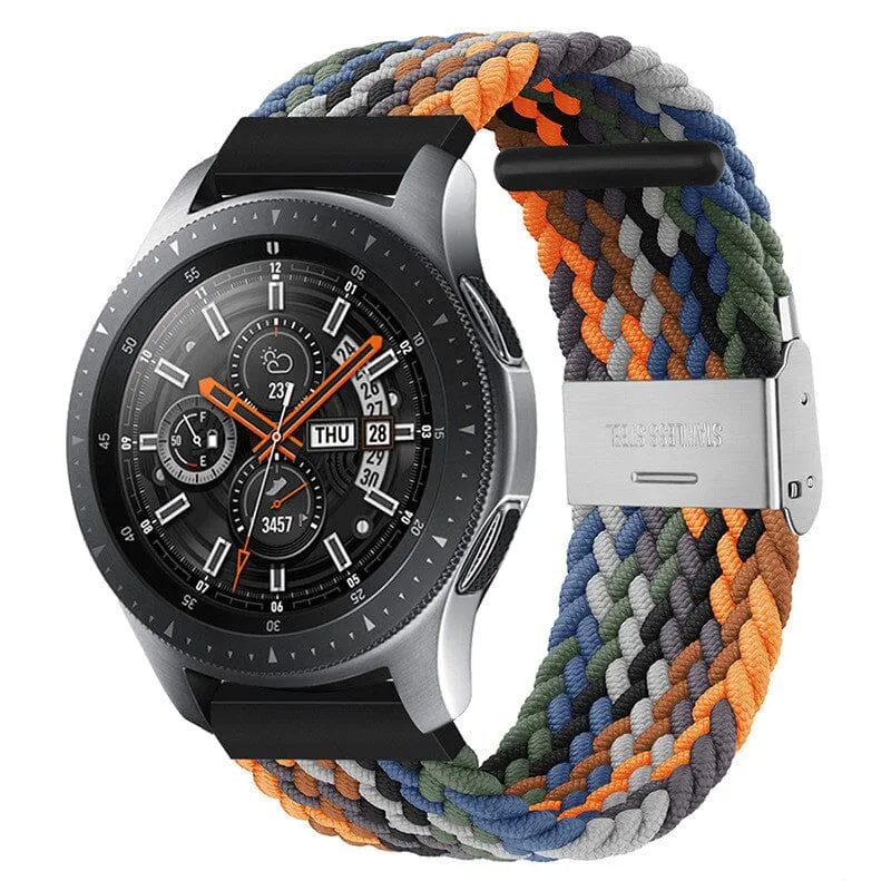 Garmin Fenix 6x Nylon Braided Loop Watch Straps