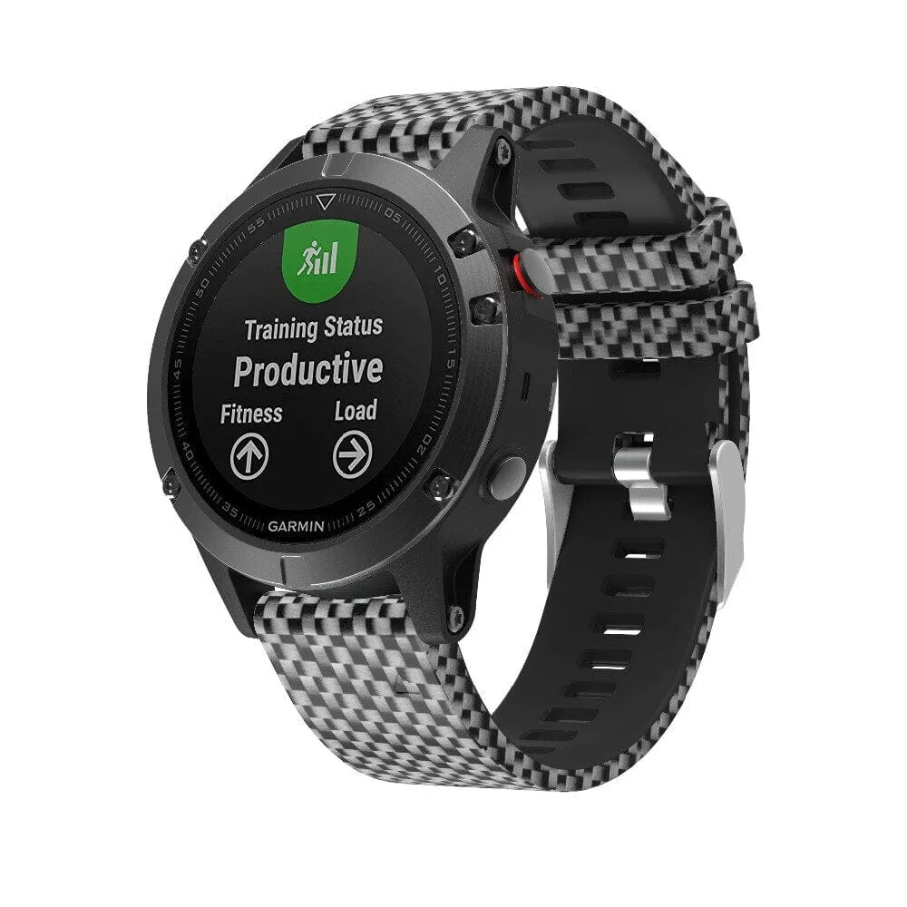 Garmin Fenix 7 Silicone Pattern Watch Straps