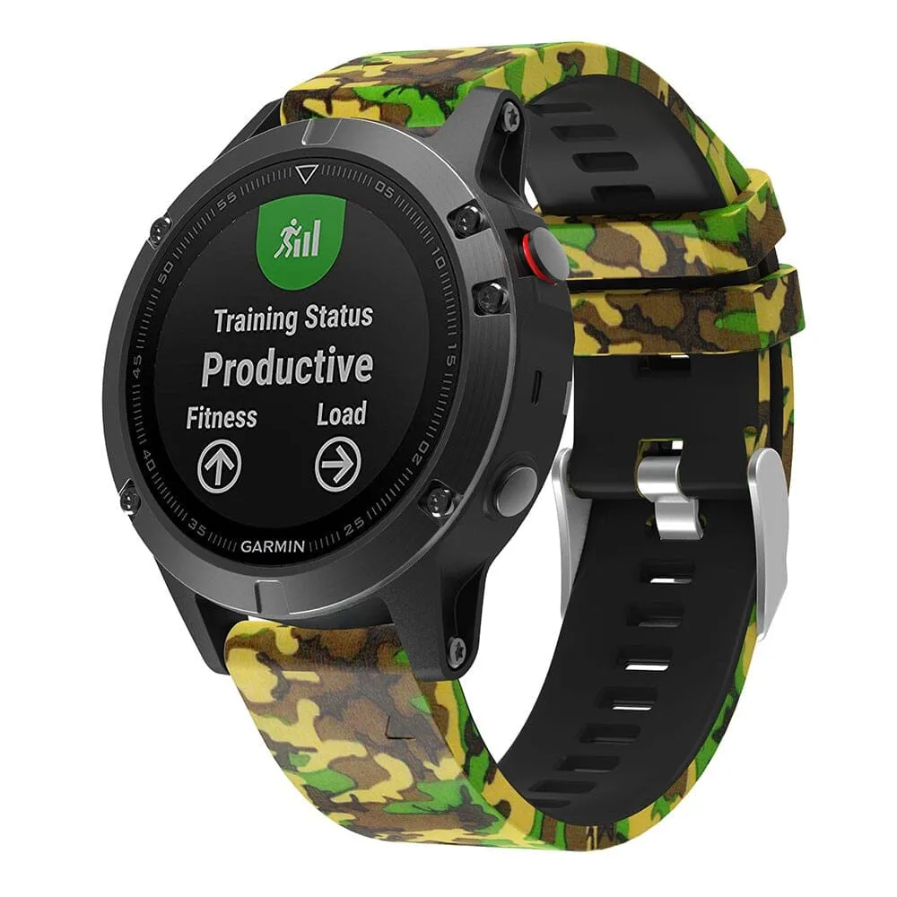 Garmin Fenix 7 Silicone Pattern Watch Straps